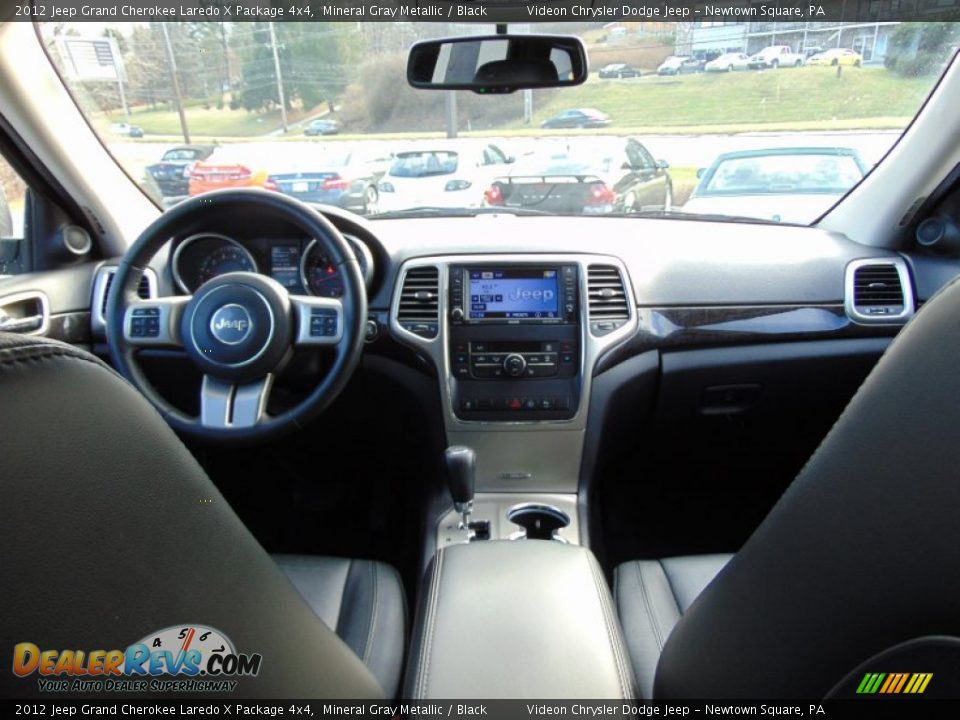 2012 Jeep Grand Cherokee Laredo X Package 4x4 Mineral Gray Metallic / Black Photo #21