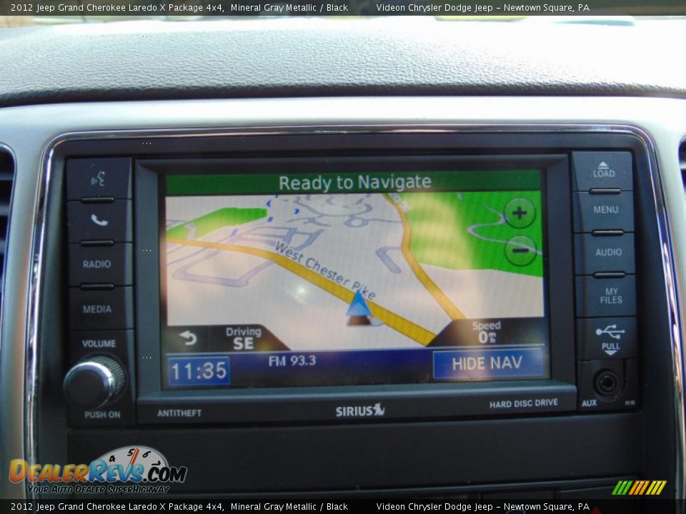 2012 Jeep Grand Cherokee Laredo X Package 4x4 Mineral Gray Metallic / Black Photo #25