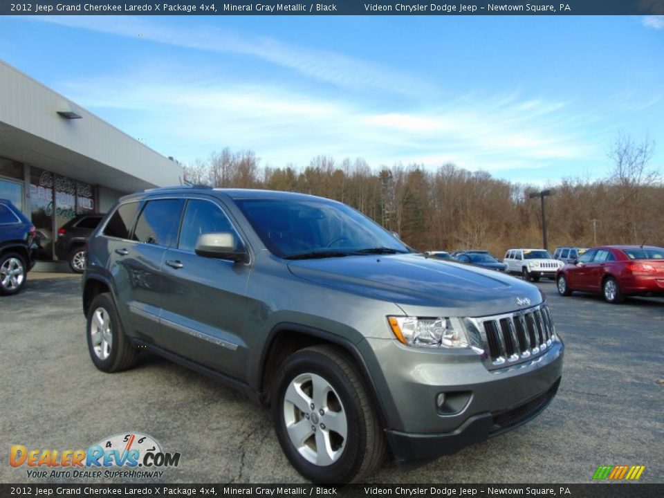 2012 Jeep Grand Cherokee Laredo X Package 4x4 Mineral Gray Metallic / Black Photo #29