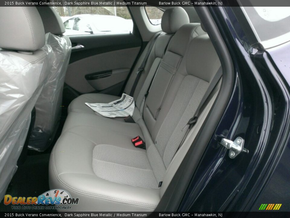 Rear Seat of 2015 Buick Verano Convenience Photo #6