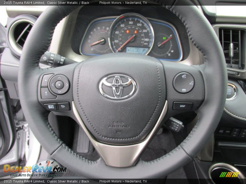 2015 Toyota RAV4 Limited Steering Wheel Photo #33