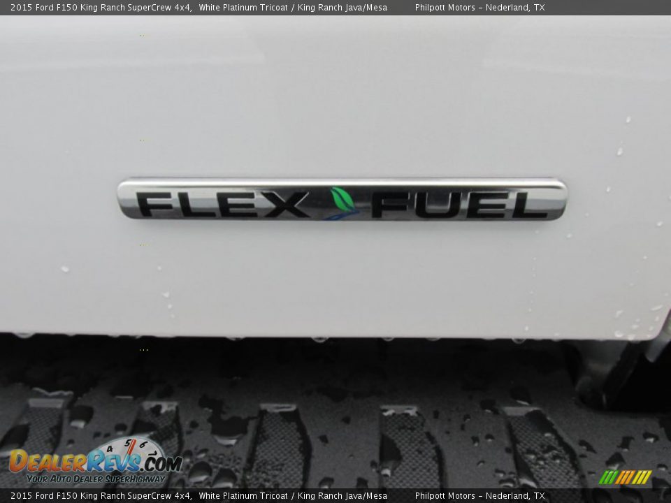 2015 Ford F150 King Ranch SuperCrew 4x4 White Platinum Tricoat / King Ranch Java/Mesa Photo #19