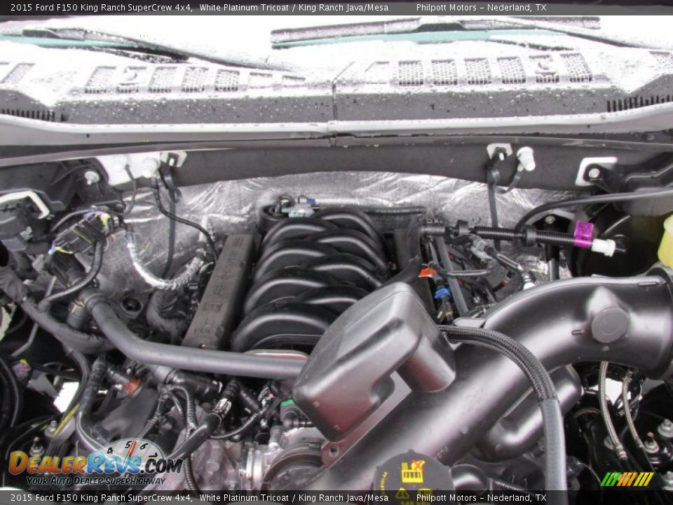 2015 Ford F150 King Ranch SuperCrew 4x4 5.0 Liter DOHC 32-Valve Ti-VCT FFV V8 Engine Photo #22