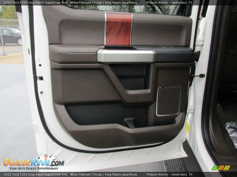 Door Panel of 2015 Ford F150 King Ranch SuperCrew 4x4 Photo #24