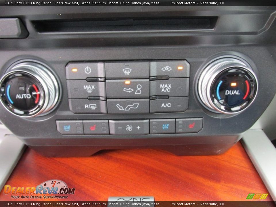 Controls of 2015 Ford F150 King Ranch SuperCrew 4x4 Photo #34