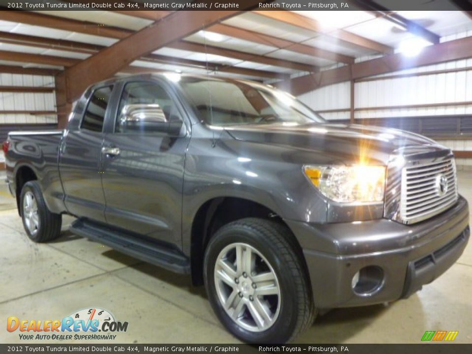 2012 Toyota Tundra Limited Double Cab 4x4 Magnetic Gray Metallic / Graphite Photo #1