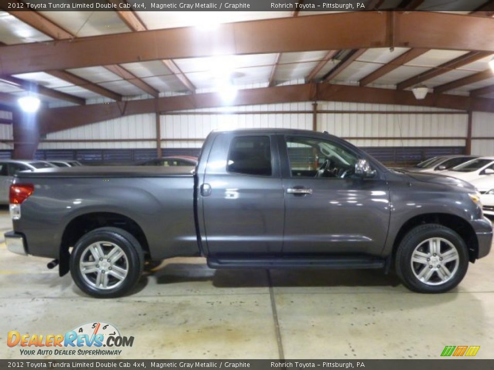 Magnetic Gray Metallic 2012 Toyota Tundra Limited Double Cab 4x4 Photo #10