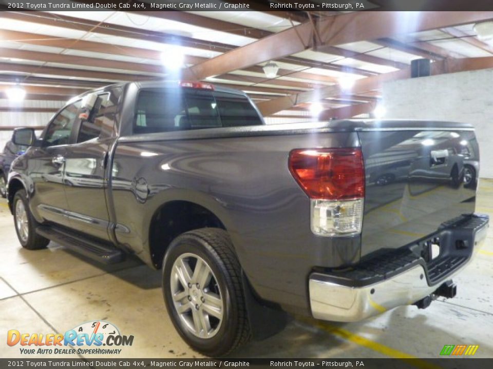 2012 Toyota Tundra Limited Double Cab 4x4 Magnetic Gray Metallic / Graphite Photo #18