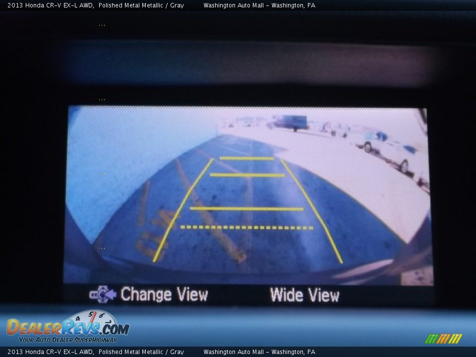 2013 Honda CR-V EX-L AWD Polished Metal Metallic / Gray Photo #15