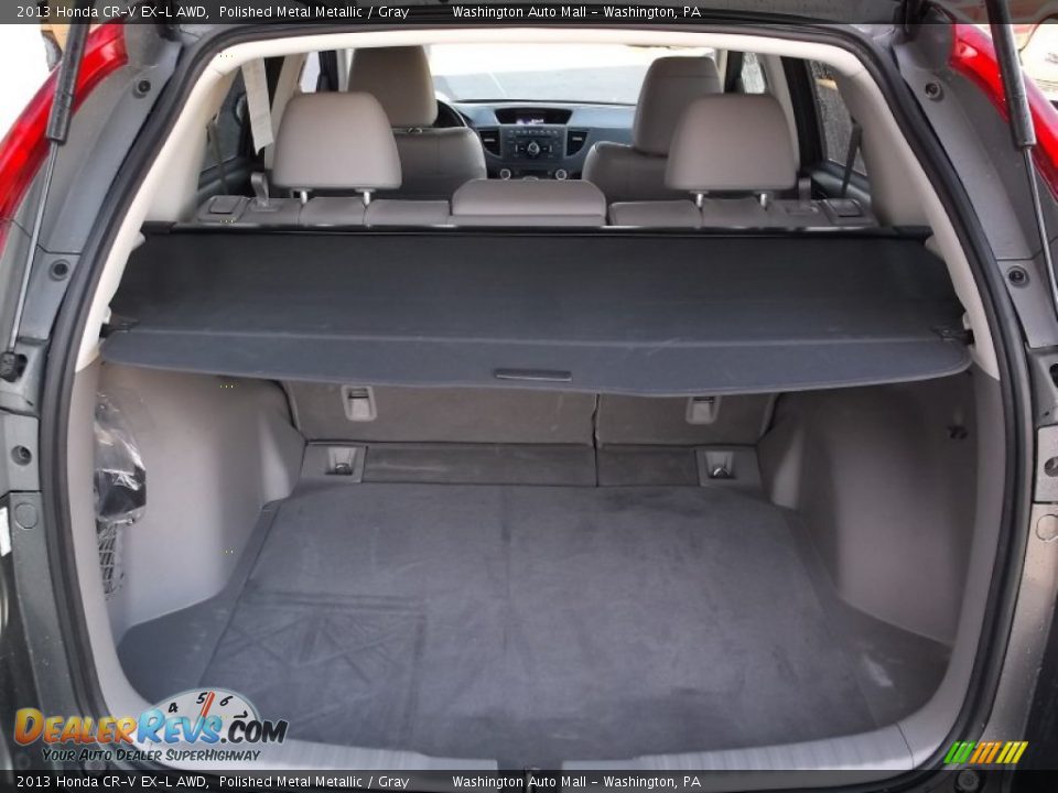 2013 Honda CR-V EX-L AWD Polished Metal Metallic / Gray Photo #18