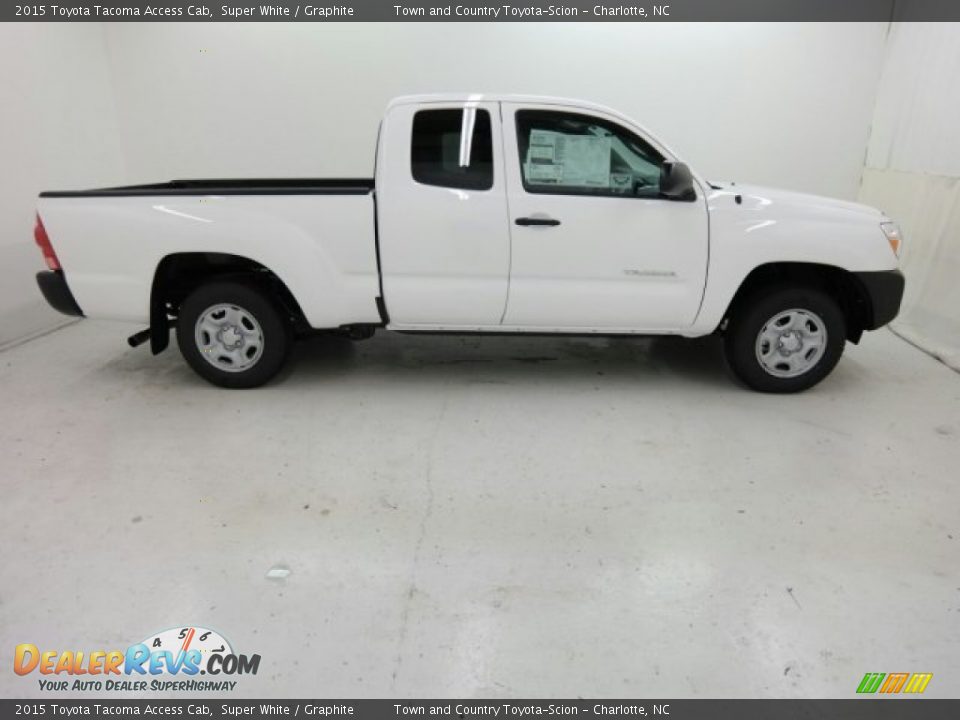 Super White 2015 Toyota Tacoma Access Cab Photo #1