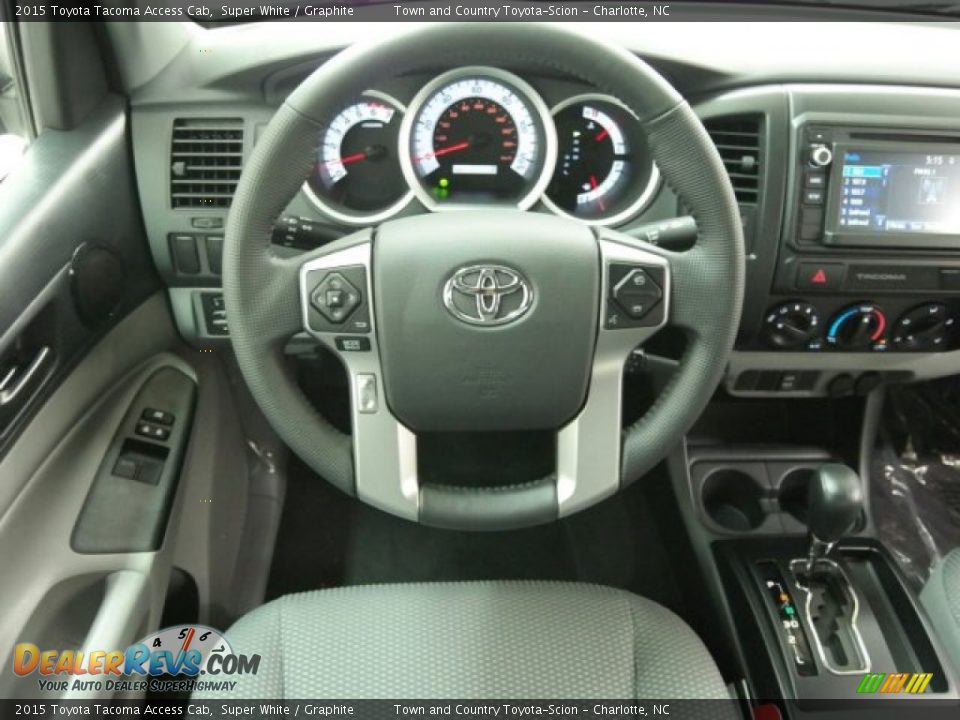 2015 Toyota Tacoma Access Cab Steering Wheel Photo #14
