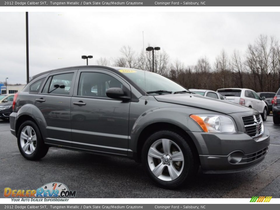 2012 Dodge Caliber SXT Tungsten Metallic / Dark Slate Gray/Medium Graystone Photo #1