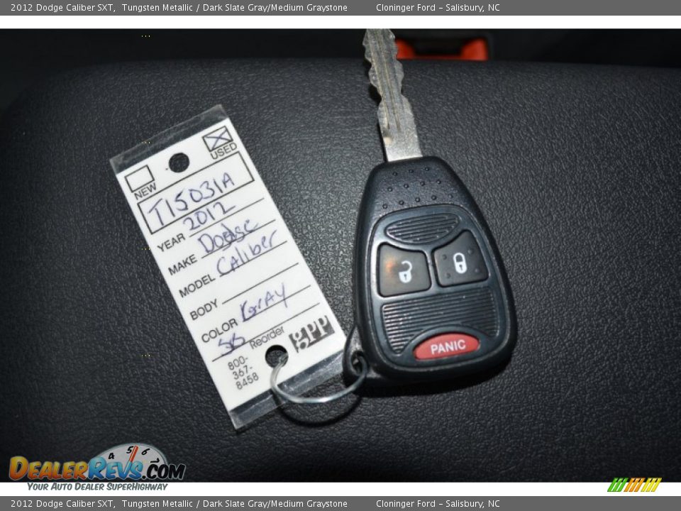 2012 Dodge Caliber SXT Tungsten Metallic / Dark Slate Gray/Medium Graystone Photo #23