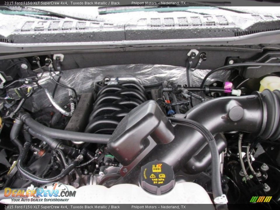 2015 Ford F150 XLT SuperCrew 4x4 5.0 Liter DOHC 32-Valve Ti-VCT FFV V8 Engine Photo #20