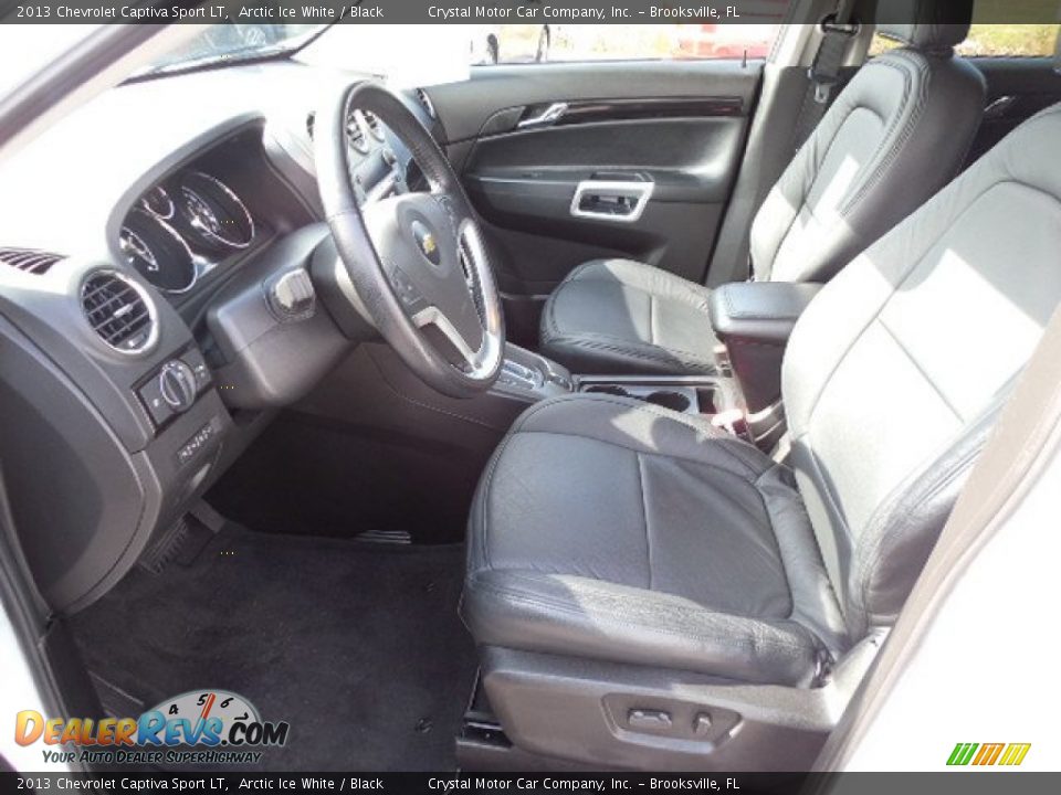 Black Interior - 2013 Chevrolet Captiva Sport LT Photo #4