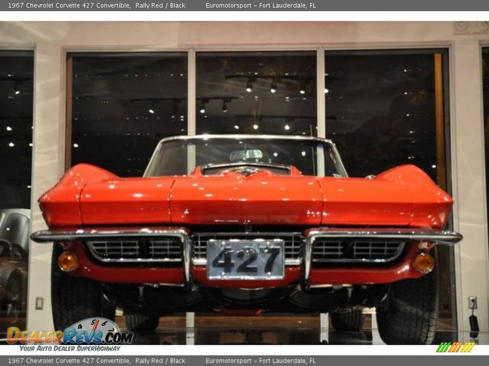 1967 Chevrolet Corvette 427 Convertible Rally Red / Black Photo #2