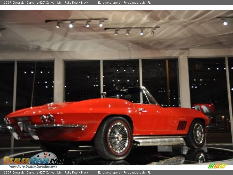 1967 Chevrolet Corvette 427 Convertible Rally Red / Black Photo #4