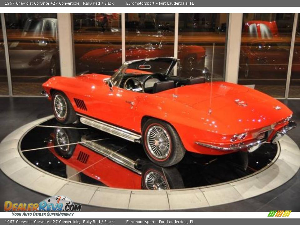 1967 Chevrolet Corvette 427 Convertible Rally Red / Black Photo #6