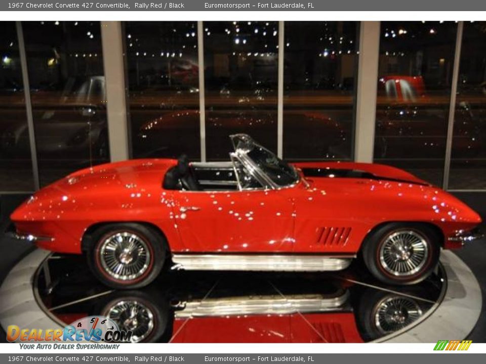1967 Chevrolet Corvette 427 Convertible Rally Red / Black Photo #7