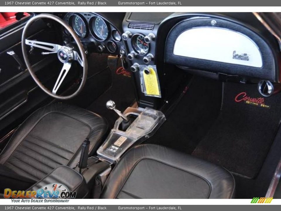 1967 Chevrolet Corvette 427 Convertible Rally Red / Black Photo #8