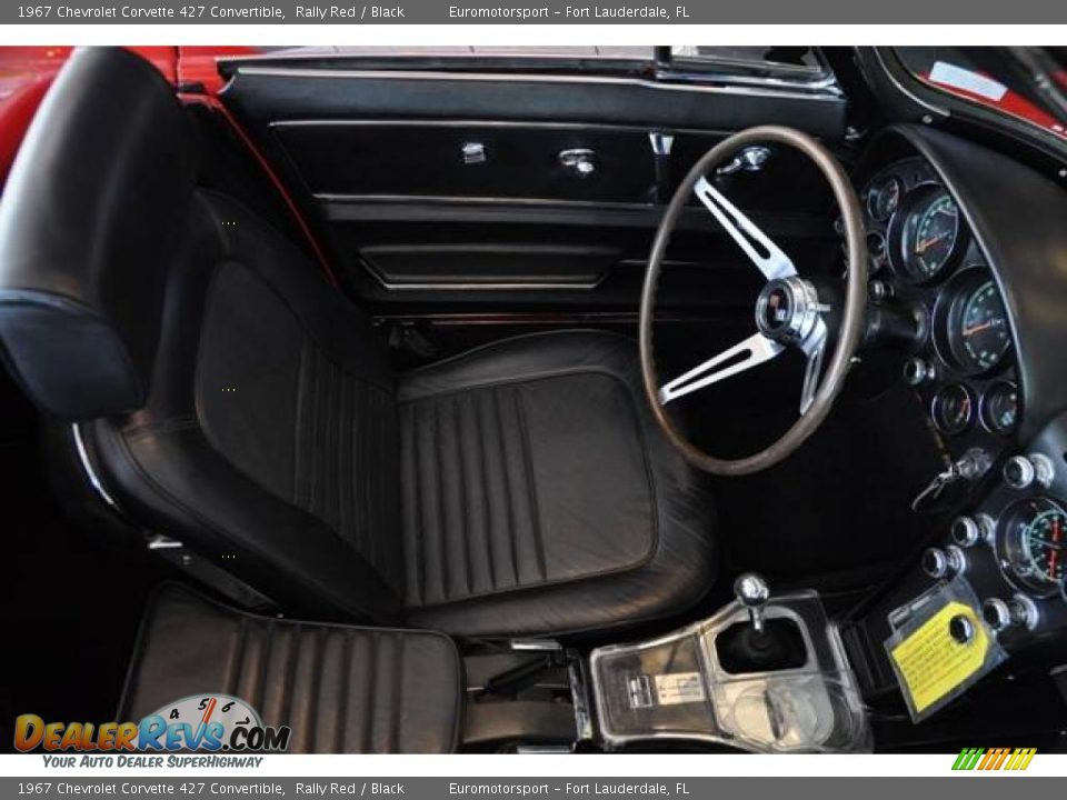 1967 Chevrolet Corvette 427 Convertible Rally Red / Black Photo #10