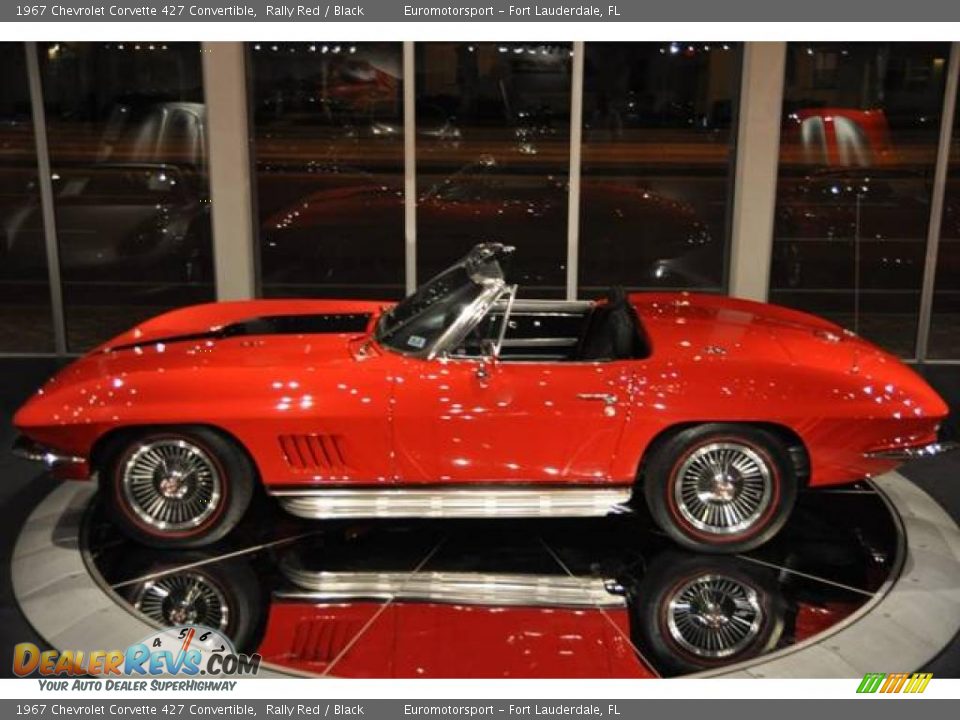 1967 Chevrolet Corvette 427 Convertible Rally Red / Black Photo #11