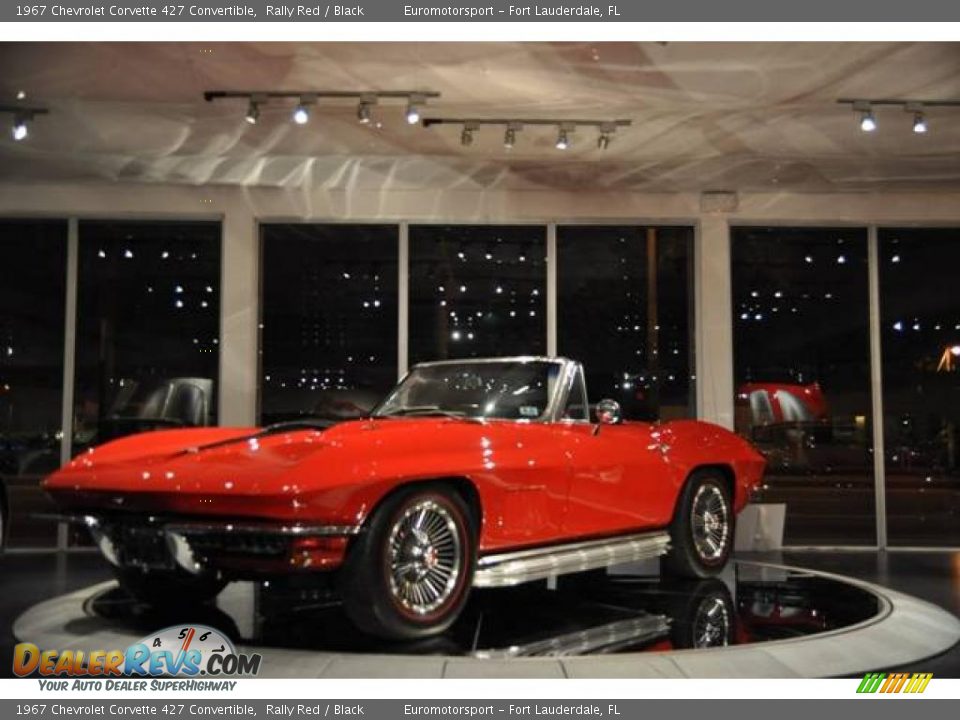 1967 Chevrolet Corvette 427 Convertible Rally Red / Black Photo #12
