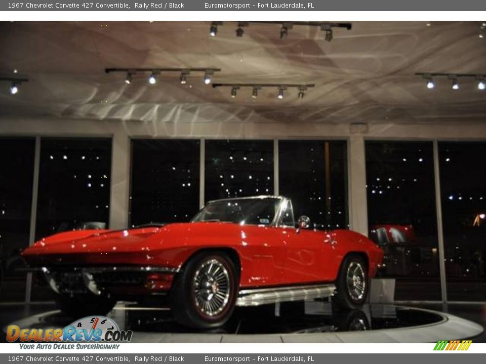 1967 Chevrolet Corvette 427 Convertible Rally Red / Black Photo #13