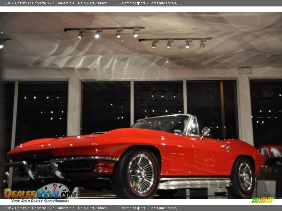 1967 Chevrolet Corvette 427 Convertible Rally Red / Black Photo #14