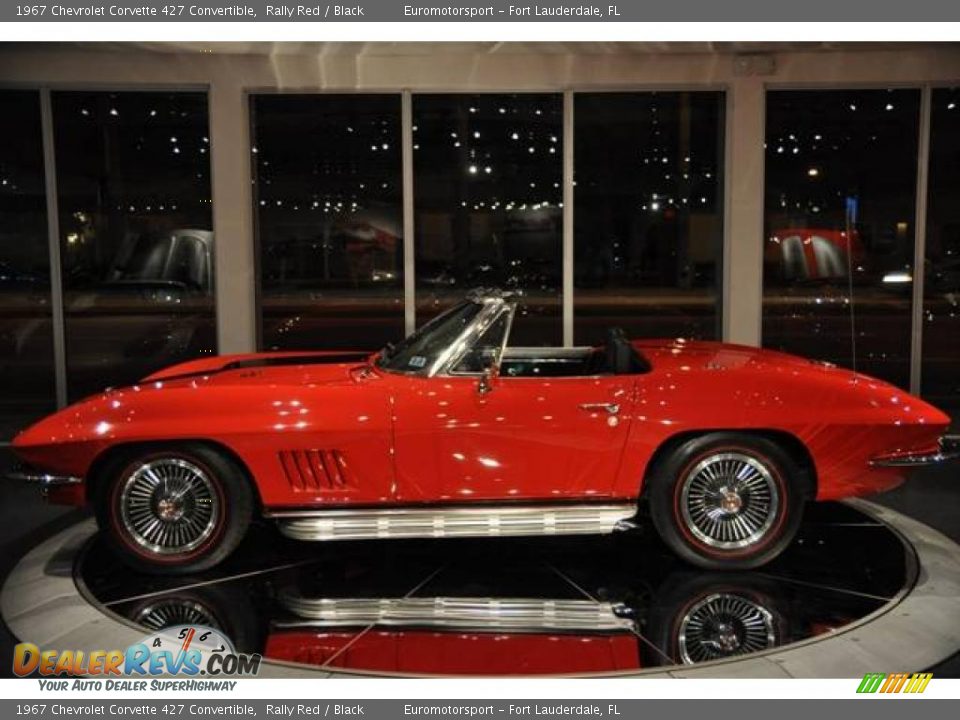 1967 Chevrolet Corvette 427 Convertible Rally Red / Black Photo #16