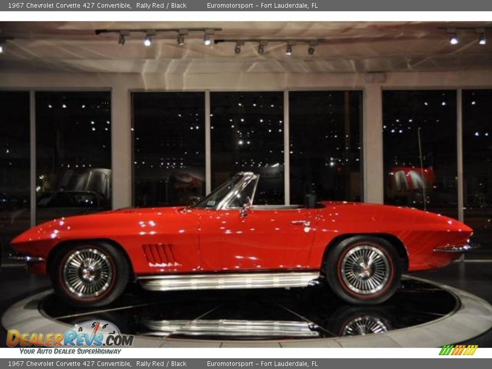 1967 Chevrolet Corvette 427 Convertible Rally Red / Black Photo #17