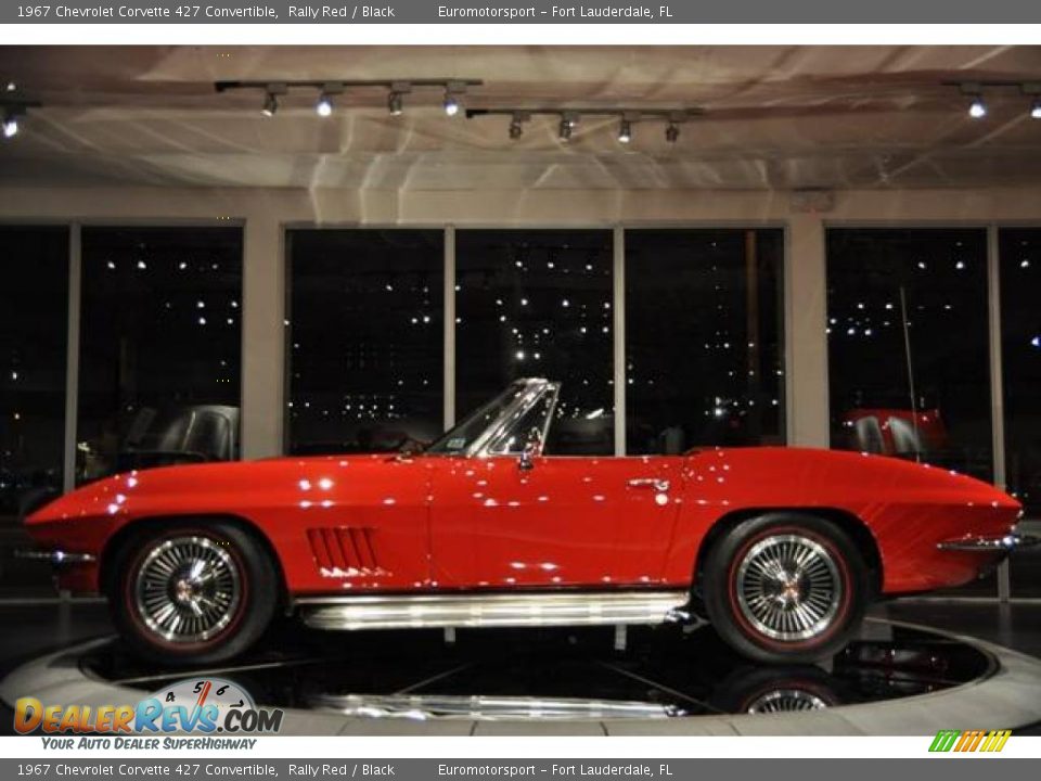 1967 Chevrolet Corvette 427 Convertible Rally Red / Black Photo #18