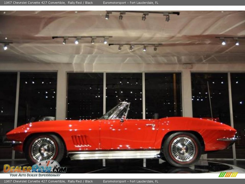 1967 Chevrolet Corvette 427 Convertible Rally Red / Black Photo #19