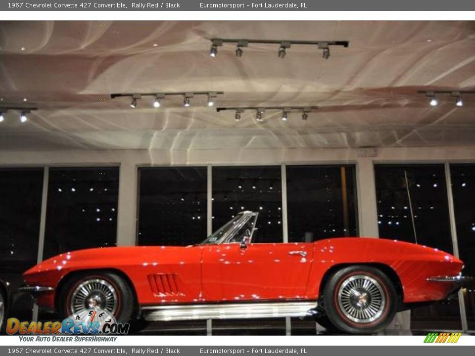 1967 Chevrolet Corvette 427 Convertible Rally Red / Black Photo #20