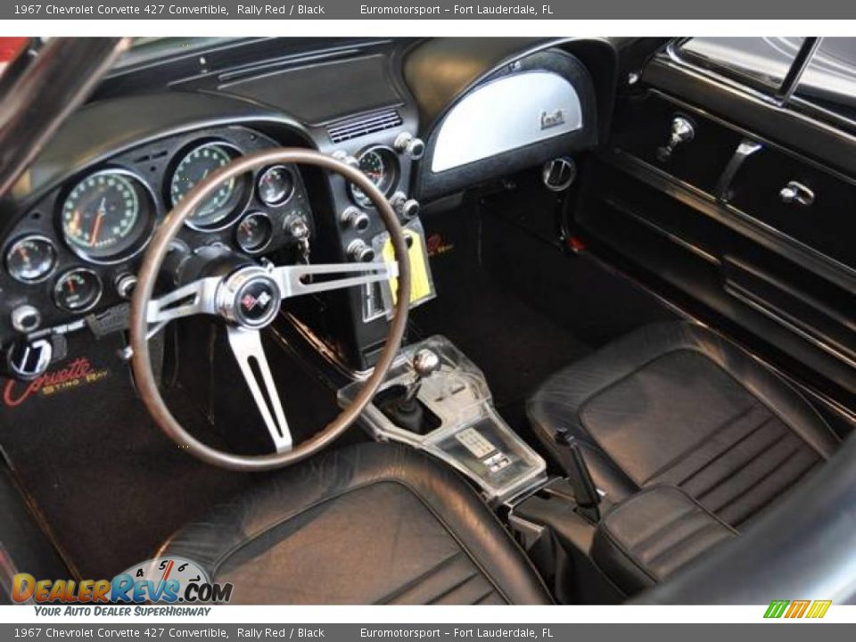 1967 Chevrolet Corvette 427 Convertible Rally Red / Black Photo #23