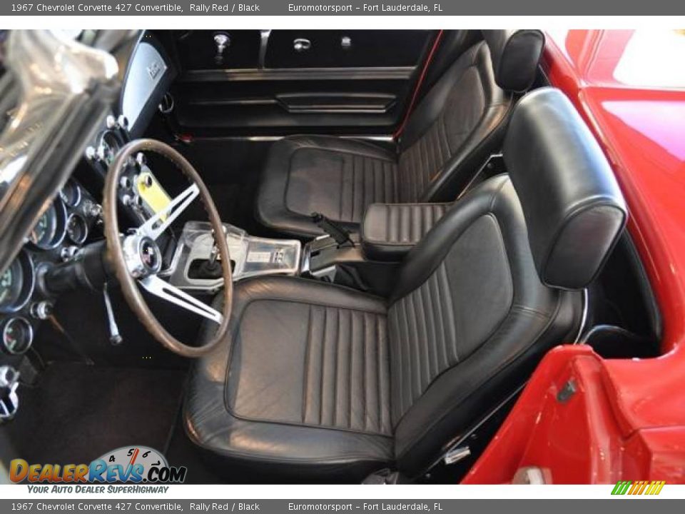 1967 Chevrolet Corvette 427 Convertible Rally Red / Black Photo #24