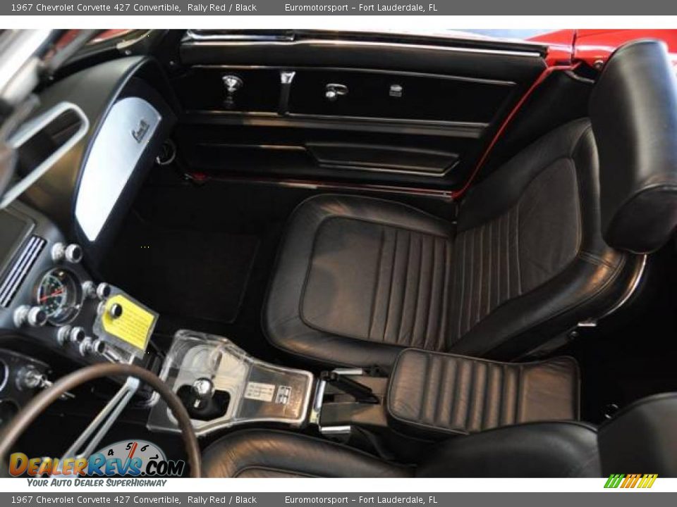 1967 Chevrolet Corvette 427 Convertible Rally Red / Black Photo #28