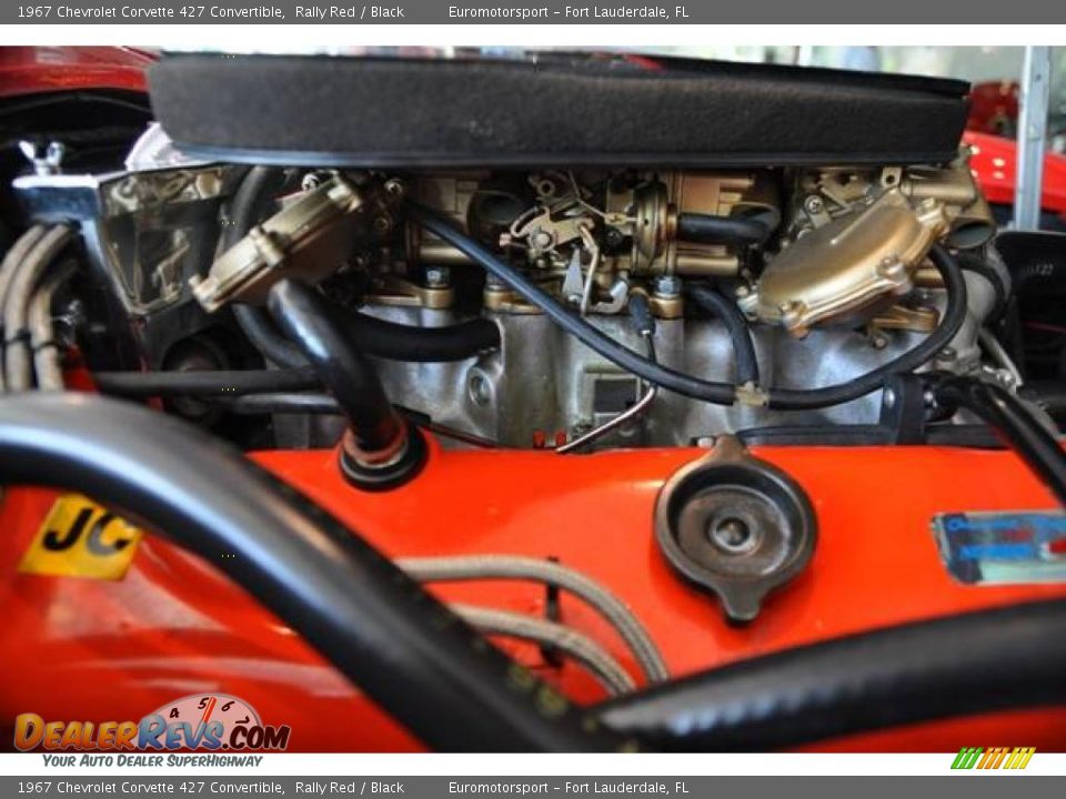 1967 Chevrolet Corvette 427 Convertible Rally Red / Black Photo #32