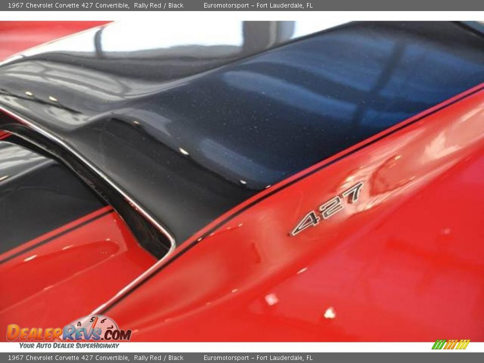 1967 Chevrolet Corvette 427 Convertible Rally Red / Black Photo #34