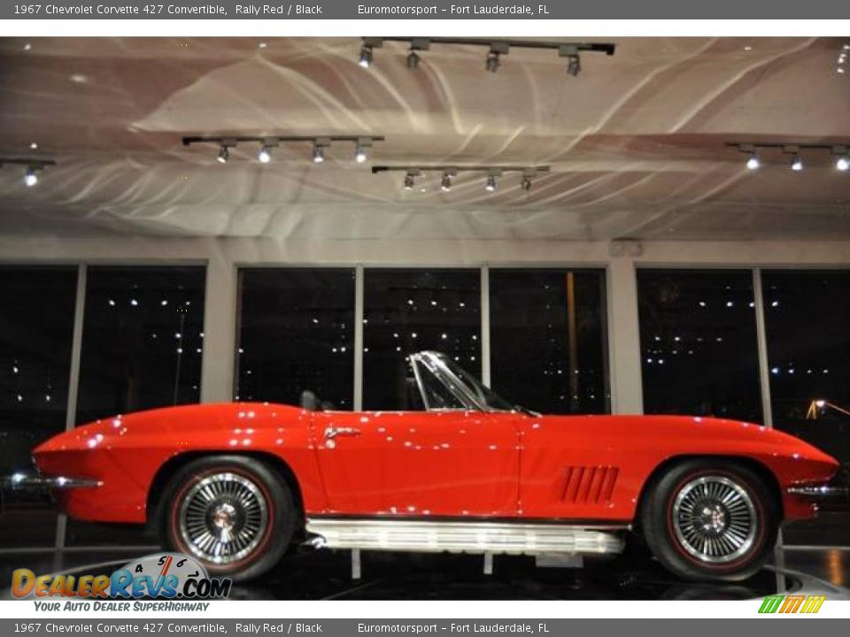 1967 Chevrolet Corvette 427 Convertible Rally Red / Black Photo #36