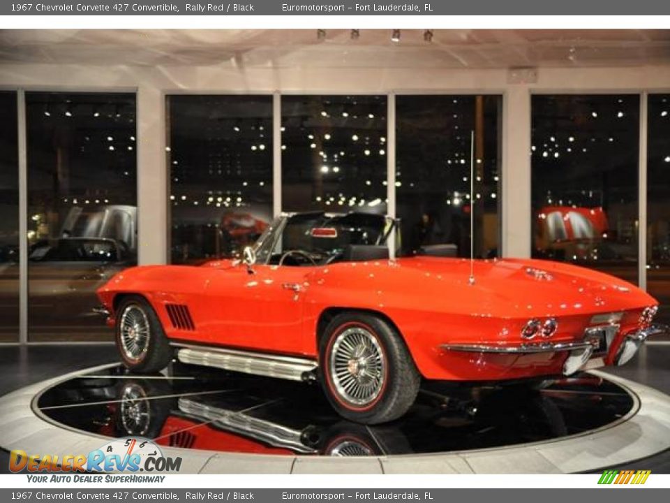 1967 Chevrolet Corvette 427 Convertible Rally Red / Black Photo #37