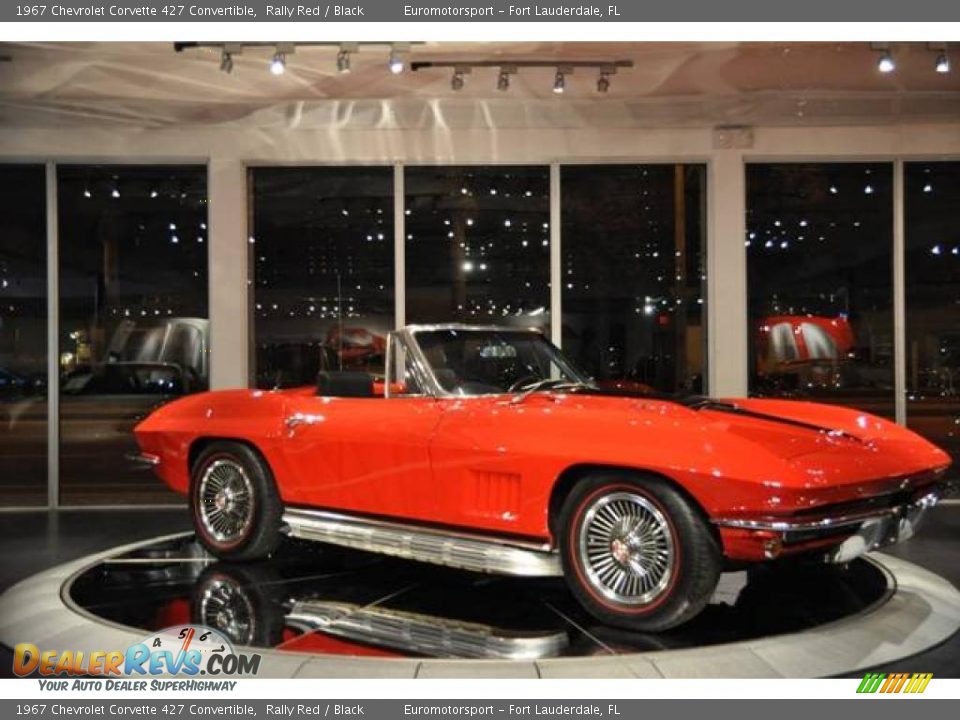 1967 Chevrolet Corvette 427 Convertible Rally Red / Black Photo #38