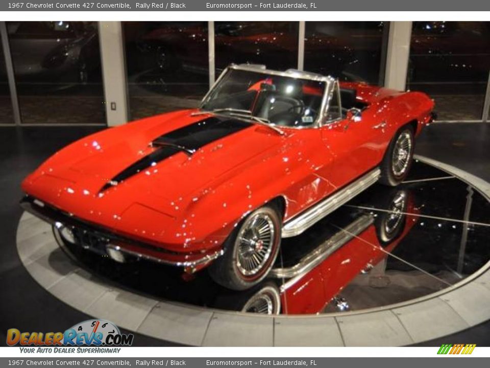 1967 Chevrolet Corvette 427 Convertible Rally Red / Black Photo #39