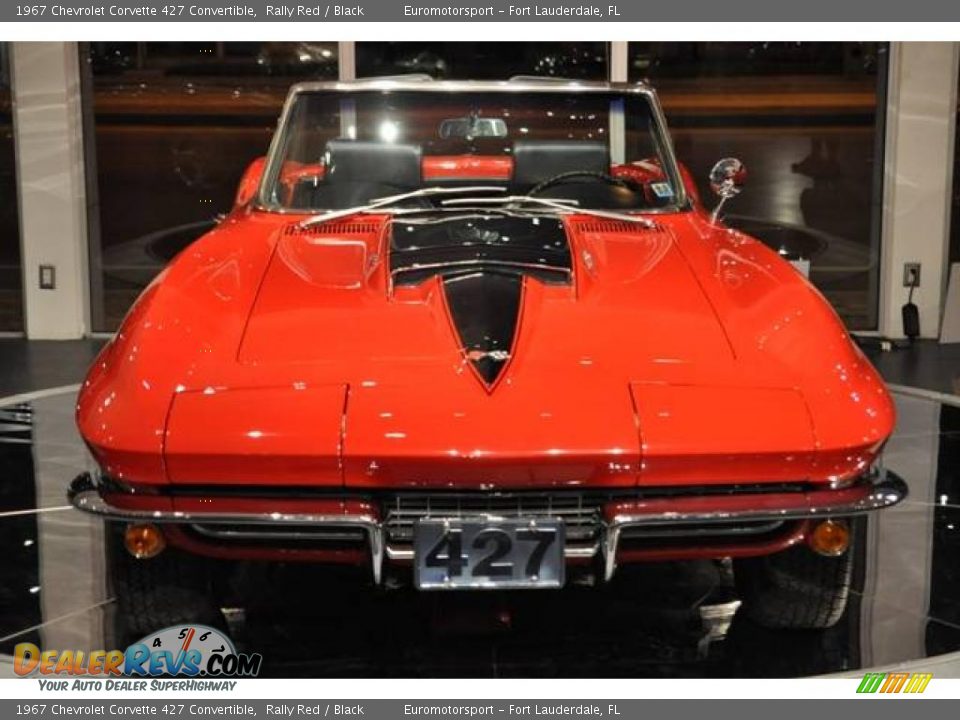 1967 Chevrolet Corvette 427 Convertible Rally Red / Black Photo #40