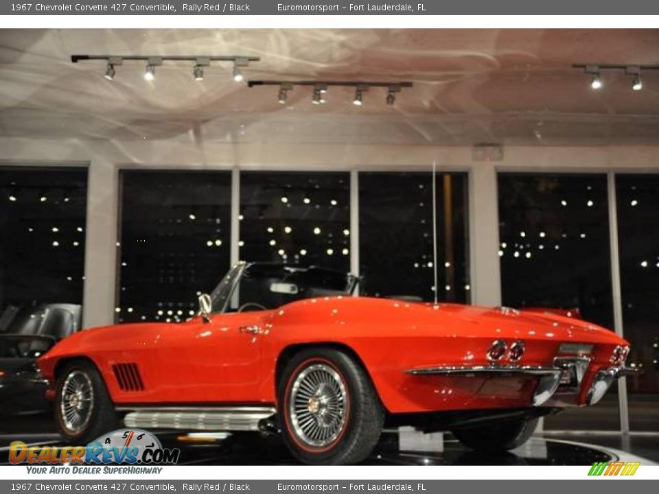 1967 Chevrolet Corvette 427 Convertible Rally Red / Black Photo #41