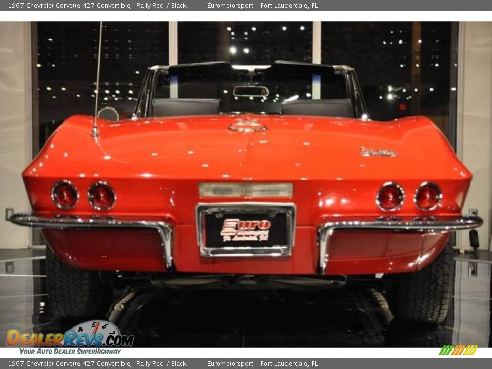 1967 Chevrolet Corvette 427 Convertible Rally Red / Black Photo #44