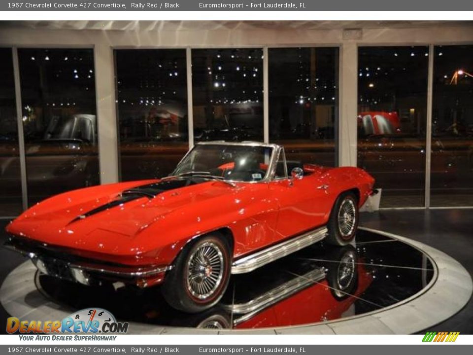 1967 Chevrolet Corvette 427 Convertible Rally Red / Black Photo #47