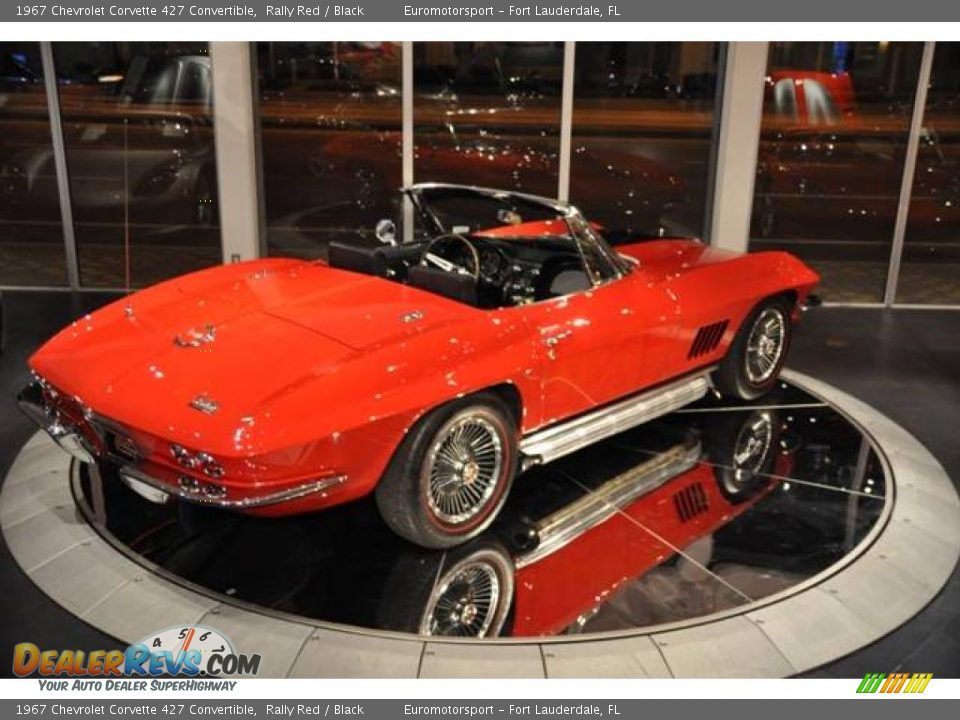 1967 Chevrolet Corvette 427 Convertible Rally Red / Black Photo #48