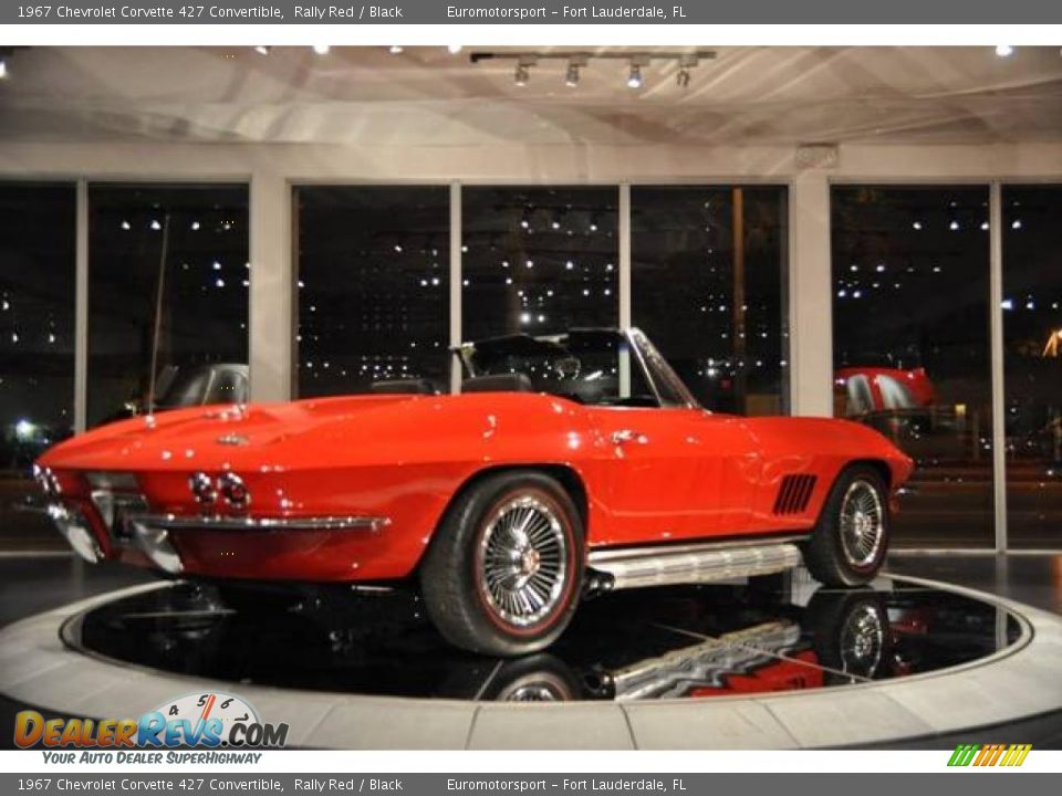 1967 Chevrolet Corvette 427 Convertible Rally Red / Black Photo #49